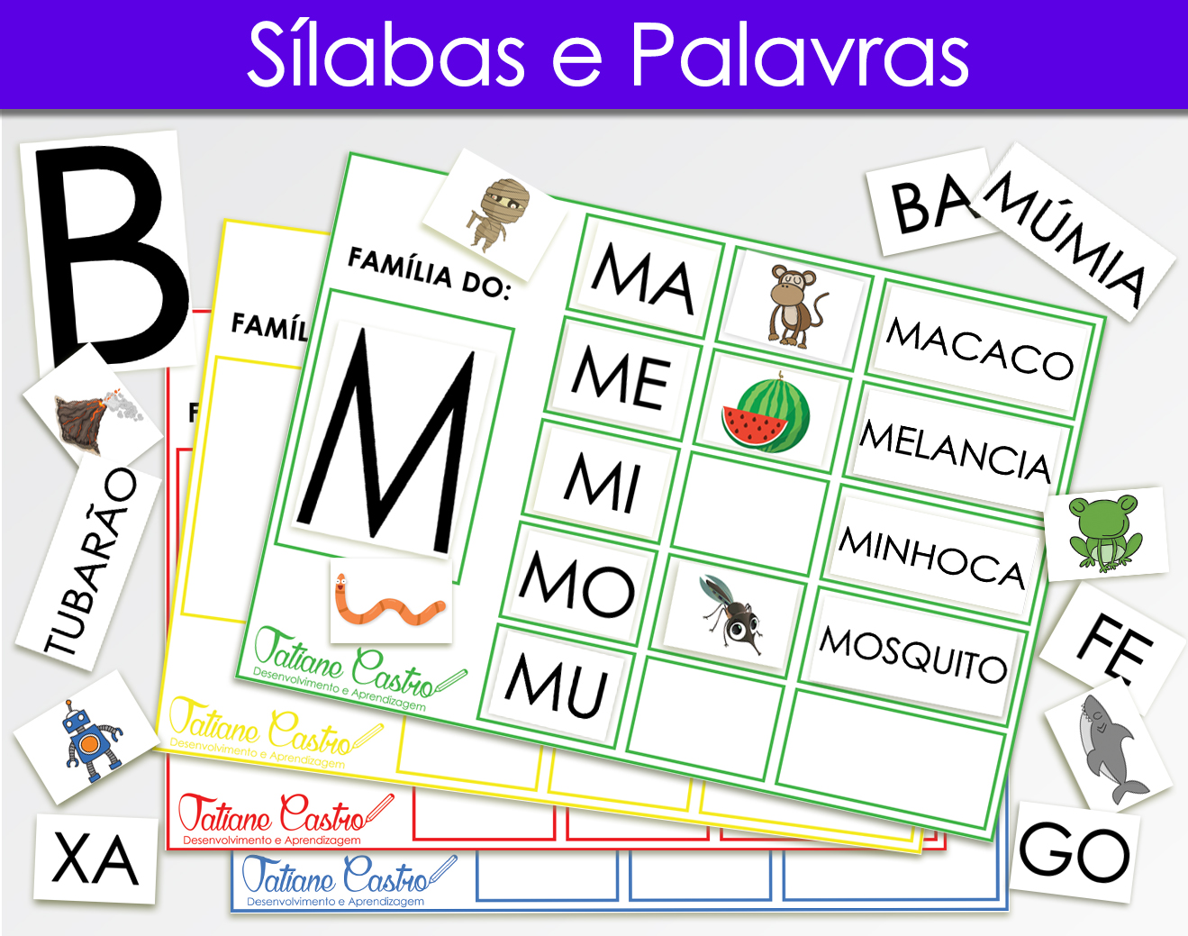 Sílabas e Palavras - Tatiane Castro