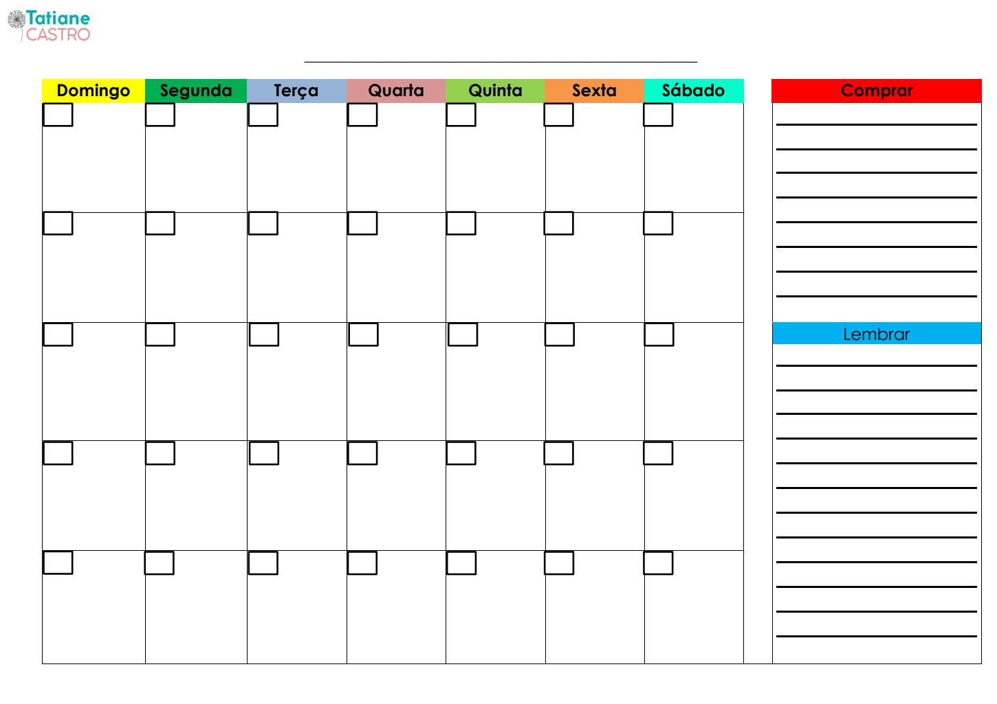 planner quadro organização centro de comando