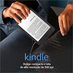 Novo Kindle 11ª Geração (lançamento 2022) – Mais leve, com resolução de 300 ppi e o dobro de armazenamento - Cor Preta