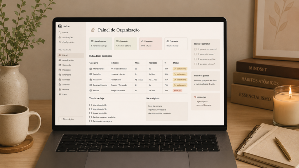 sistema de organização e registro do trabalho terapêutico