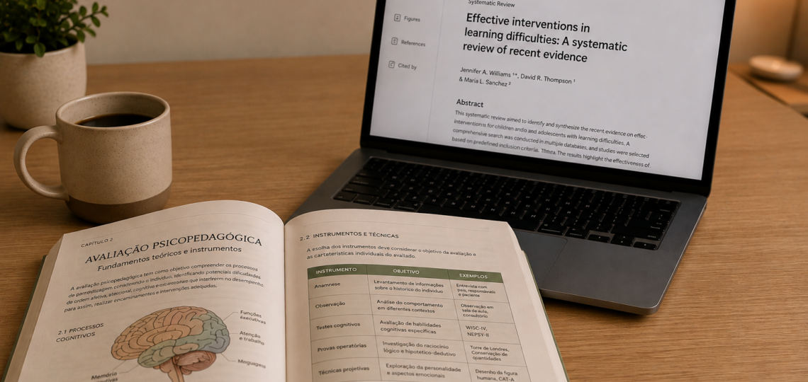 estudo contínuo e atualização científica na prática psicopedagógica