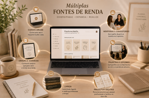 múltiplas fontes de renda para psicopedagogas e neuropsicopedagogas