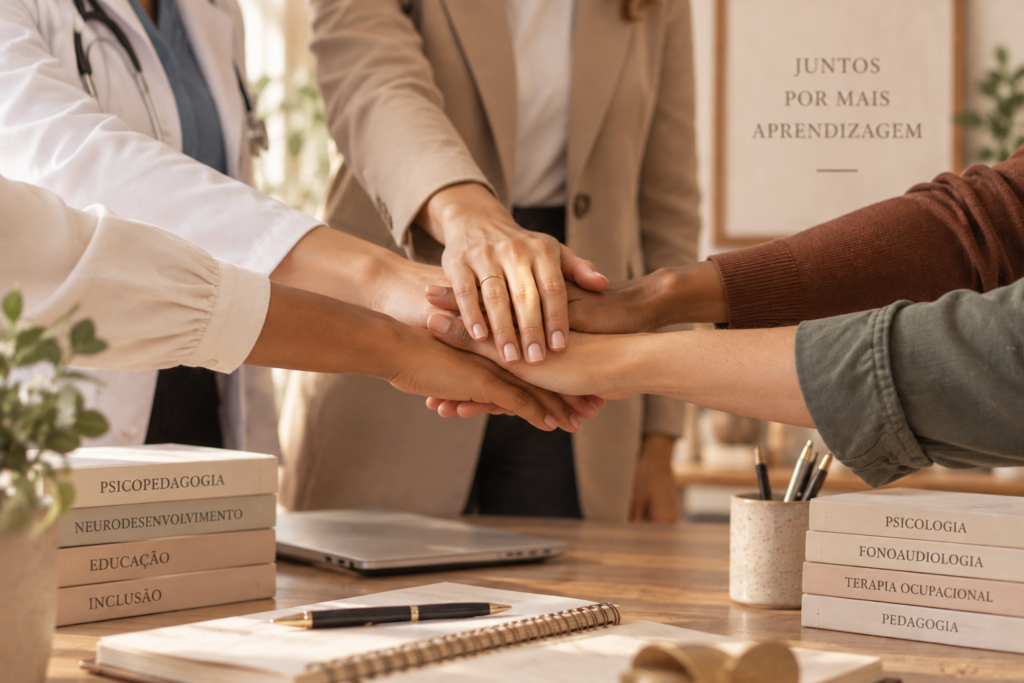 networking profissional entre psicopedagogos e profissionais parceiros